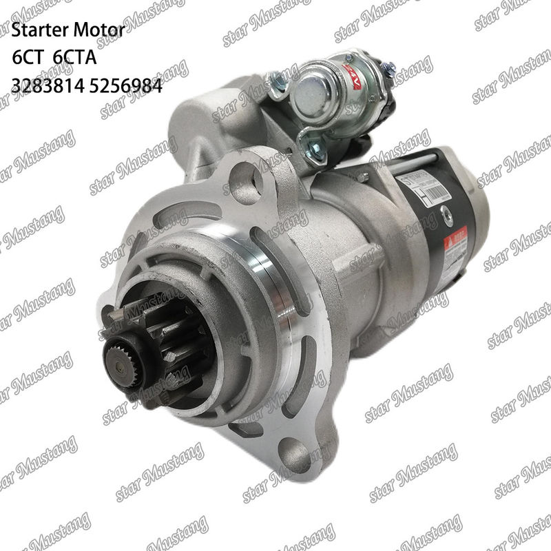 6CT 6CTA Motor Starter Motor 24V 12T 3283814 3415537 5256984 Untuk suku cadang mesin CUMMINS