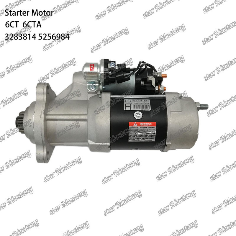 6CT 6CTA Motor Starter Motor 24V 12T 3283814 3415537 5256984 Untuk suku cadang mesin CUMMINS