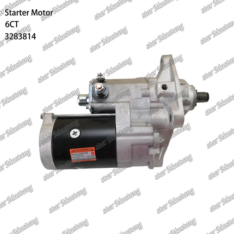 6CT R300 Motor Starter Motor 24V 10T 5.5KW 3283814 3415537 5256984 Untuk suku cadang mesin CUMMINS