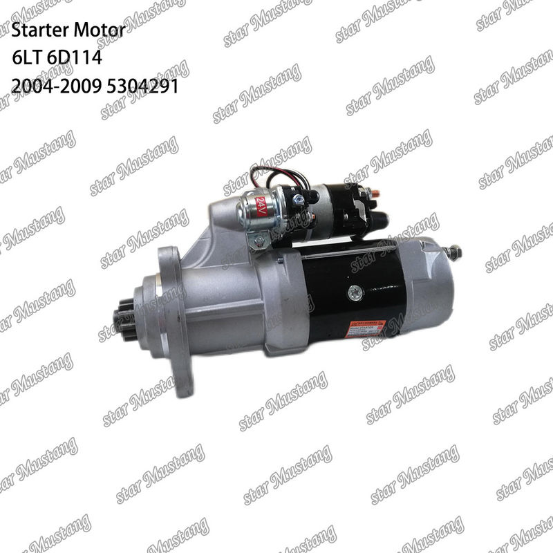 6LT 6D114 PC300-8 Motor Starter Motor 24V 12T 8.5KW 2004-2009 02T911023 5256984 5304291 Untuk suku cadang mesin CUMMINS
