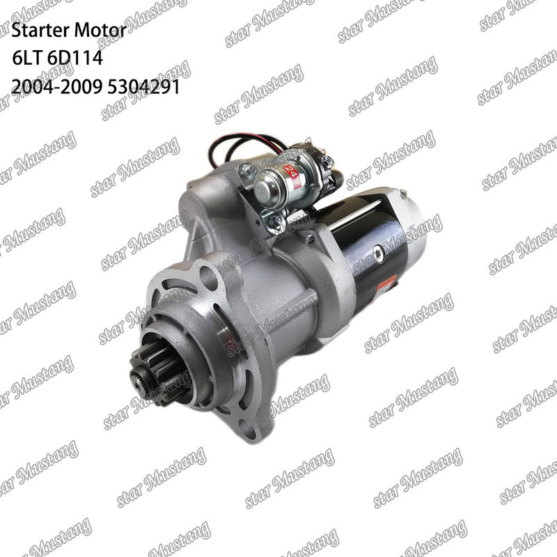 6LT 6D114 PC300-8 Motor Starter Motor 24V 12T 8.5KW 2004-2009 02T911023 5256984 5304291 Untuk suku cadang mesin CUMMINS