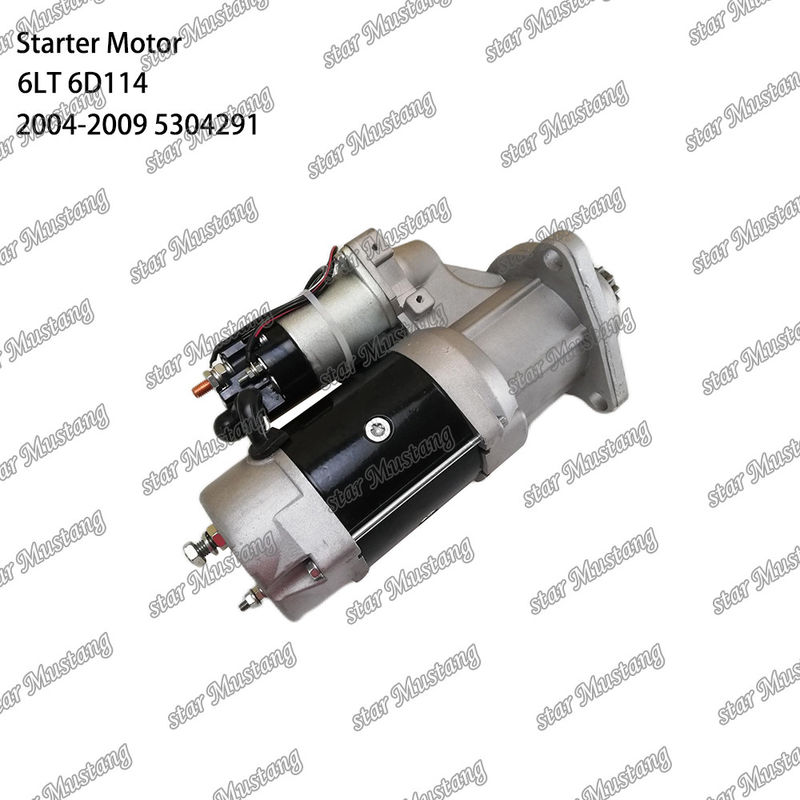 6LT 6D114 PC300-8 Motor Starter Motor 24V 12T 8.5KW 2004-2009 02T911023 5256984 5304291 Untuk suku cadang mesin CUMMINS