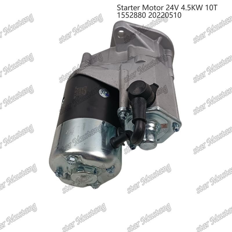 1552880 Motor starter motor 24V 4.5KW 10T 20220510 Untuk CUMMINS mesin suku cadang