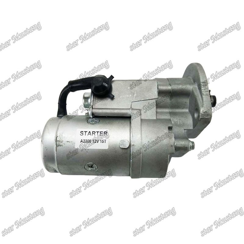 A2300 Motor Srtarter Motor 12V 15T 4900574 Untuk suku cadang mesin CUMMINS