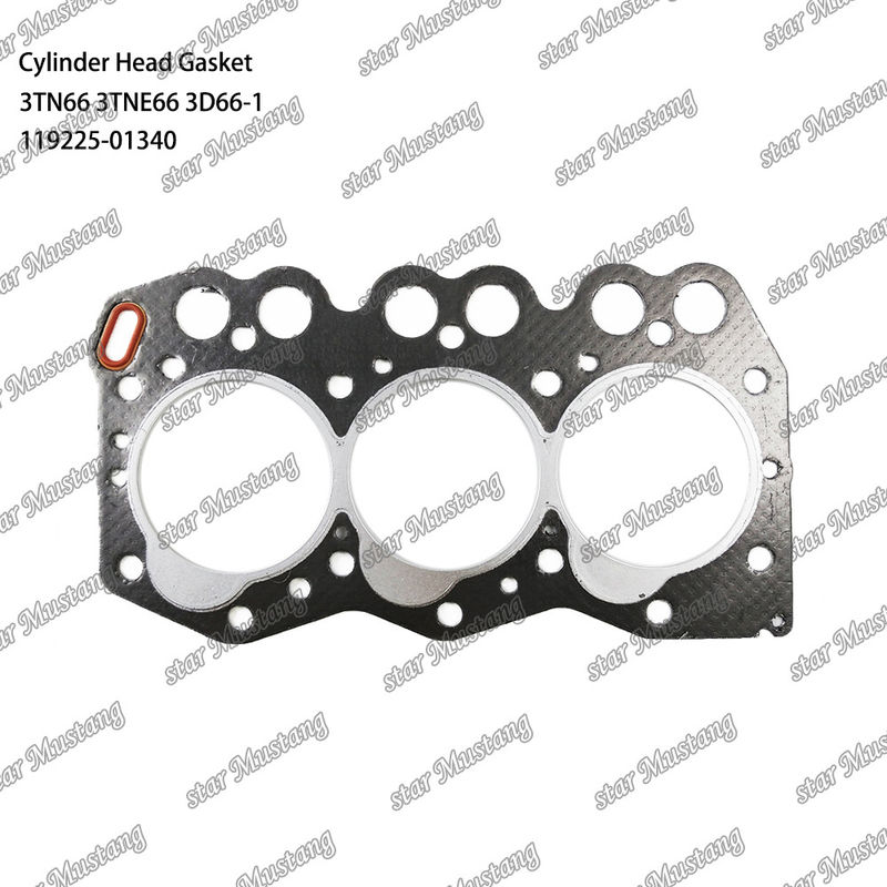 3TN66 3TNE66 3D66-1 Asbes Gasket Kepala Silinder 119225-01340 Untuk Mesin Yanmar
