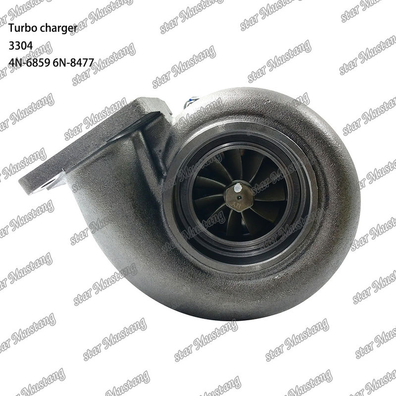 Turbocharger 3304 4N-6859 6N-8477 Bagian mesin dengan struktur integral dan 6 bulan