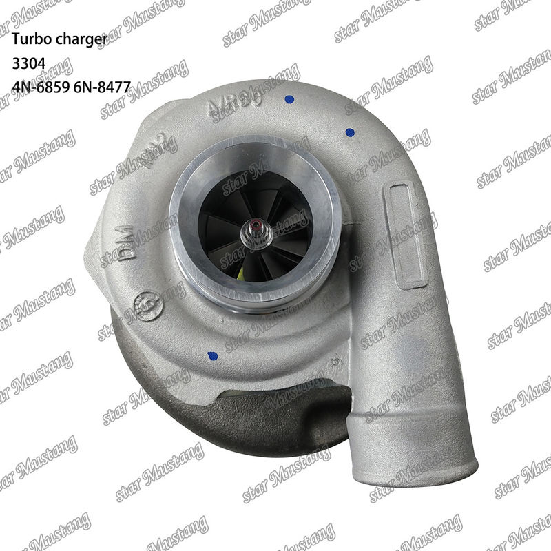 Turbocharger 3304 4N-6859 6N-8477 Bagian mesin dengan struktur integral dan 6 bulan