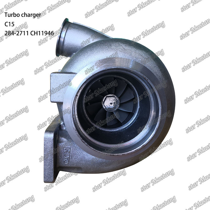 Struktur Integral Turbocharger C15 284-2711 CH11946 dengan 6 Bulan dan Nama Bagian Piston