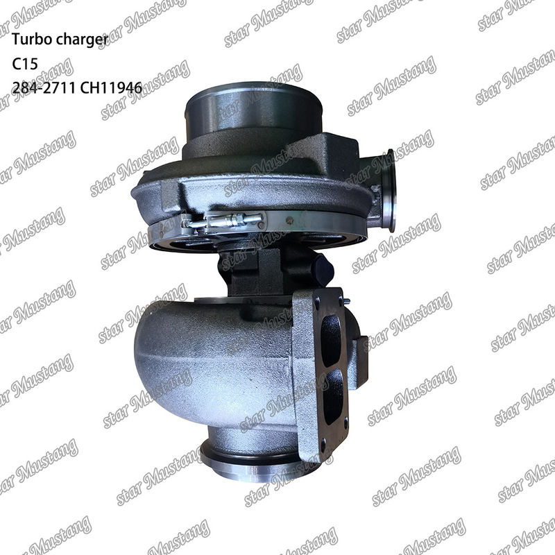 Struktur Integral Turbocharger C15 284-2711 CH11946 dengan 6 Bulan dan Nama Bagian Piston