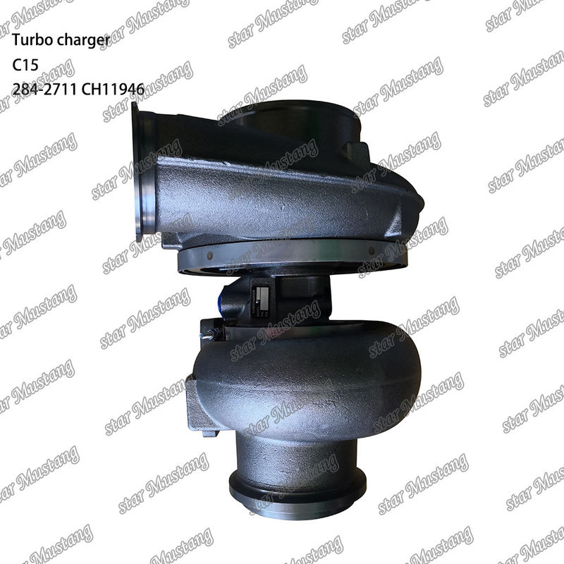 Struktur Integral Turbocharger C15 284-2711 CH11946 dengan 6 Bulan dan Nama Bagian Piston