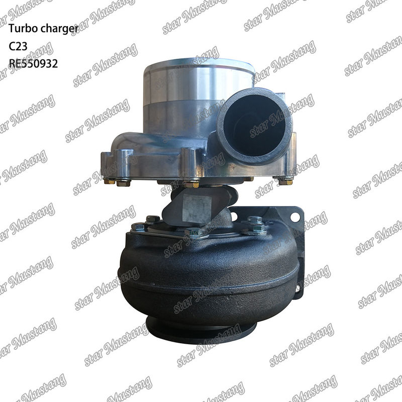 C23 228 John Deere RE550932 Mesin Turbo Charger Bagian mesin dengan struktur integral Dan 6 bulan