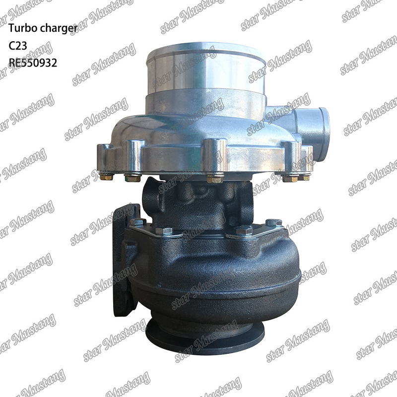 C23 228 John Deere RE550932 Mesin Turbo Charger Bagian mesin dengan struktur integral Dan 6 bulan