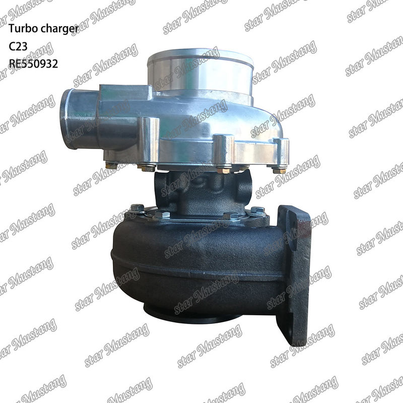 C23 228 John Deere RE550932 Mesin Turbo Charger Bagian mesin dengan struktur integral Dan 6 bulan