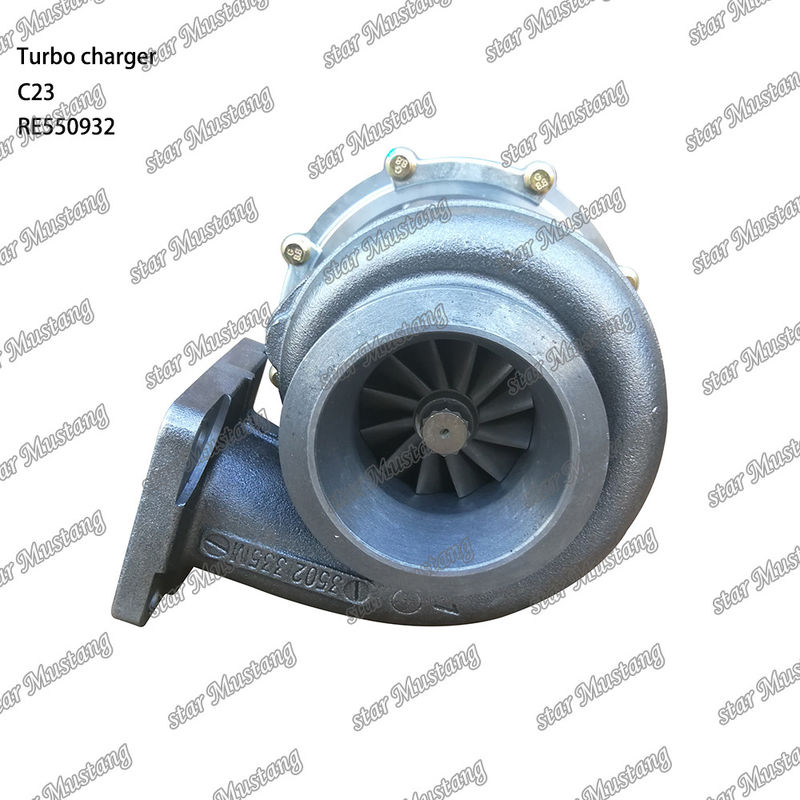C23 228 John Deere RE550932 Mesin Turbo Charger Bagian mesin dengan struktur integral Dan 6 bulan