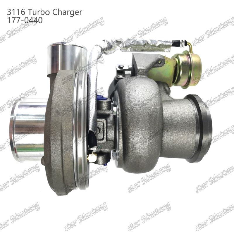 Struktur Integral Turbocharger HD-1716 3116 177-0440 Mesin Bagian 6 Bulan untuk Diesel