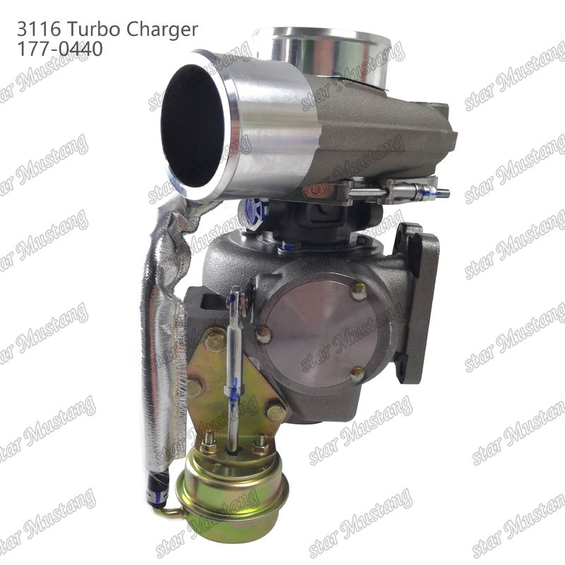 Struktur Integral Turbocharger HD-1716 3116 177-0440 Mesin Bagian 6 Bulan untuk Diesel