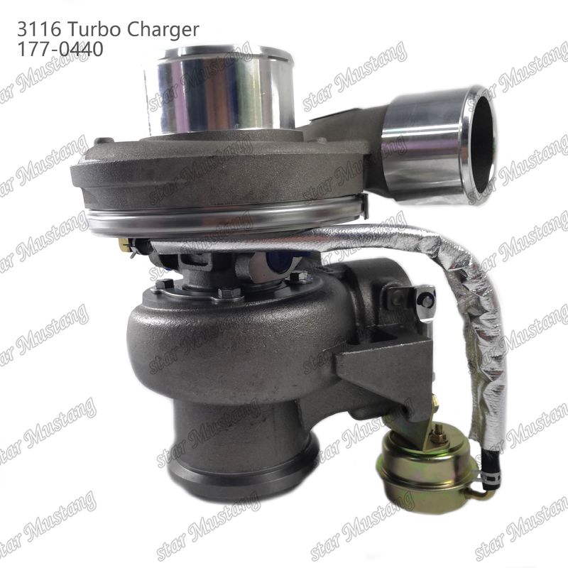 Struktur Integral Turbocharger HD-1716 3116 177-0440 Mesin Bagian 6 Bulan untuk Diesel