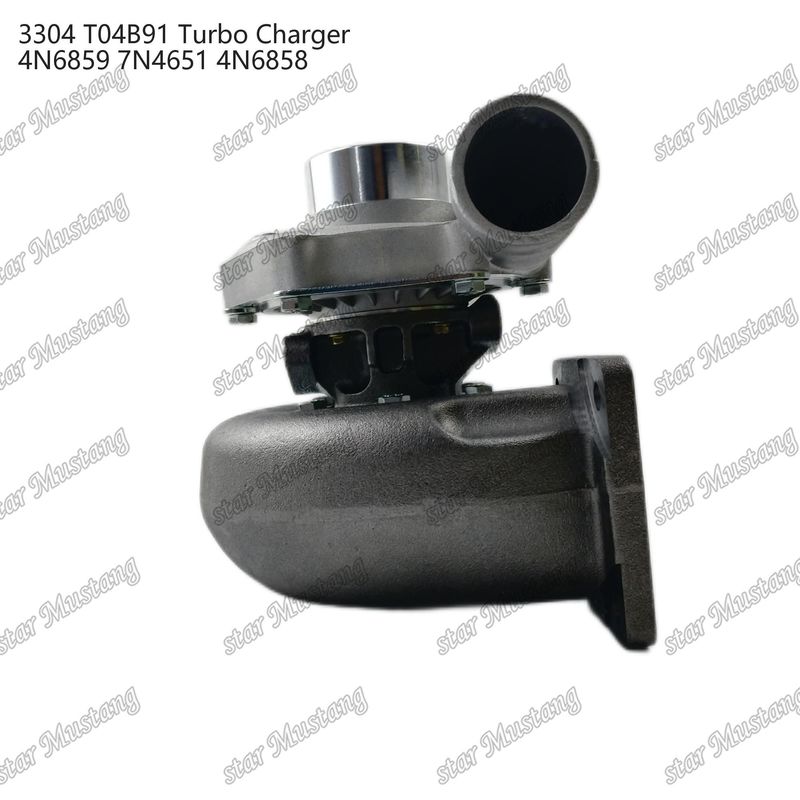 Turbocharger T04B91 3304 Bagian mesin dengan struktur integral dan 6 bulan