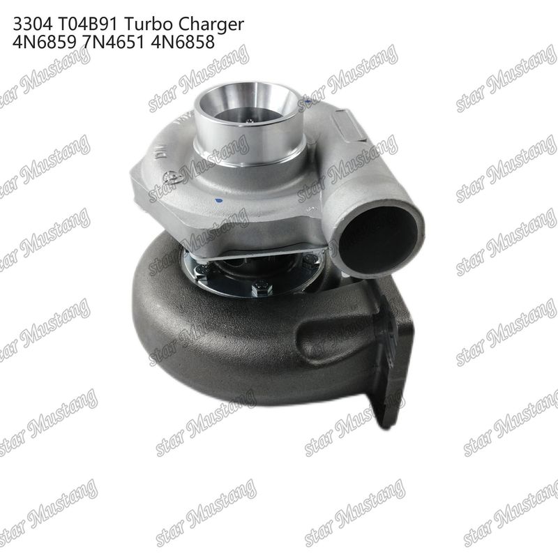Turbocharger T04B91 3304 Bagian mesin dengan struktur integral dan 6 bulan