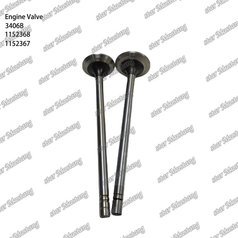 Klep asli 3406B Dalam 1152368 Ex 1152367 Untuk suku cadang mesin Caterpillar