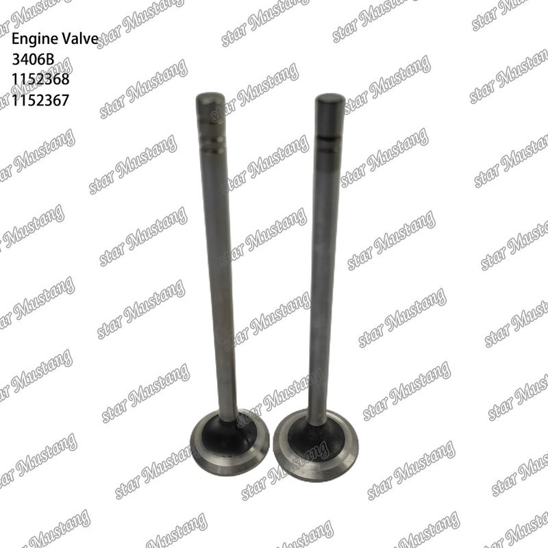 Klep asli 3406B Dalam 1152368 Ex 1152367 Untuk suku cadang mesin Caterpillar