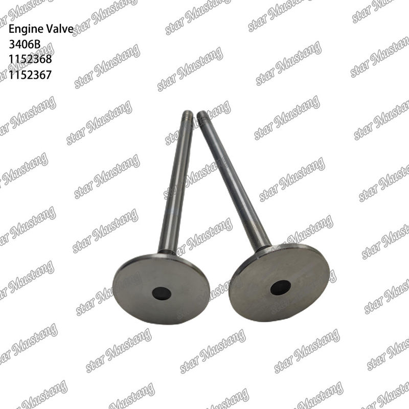 Klep asli 3406B Dalam 1152368 Ex 1152367 Untuk suku cadang mesin Caterpillar