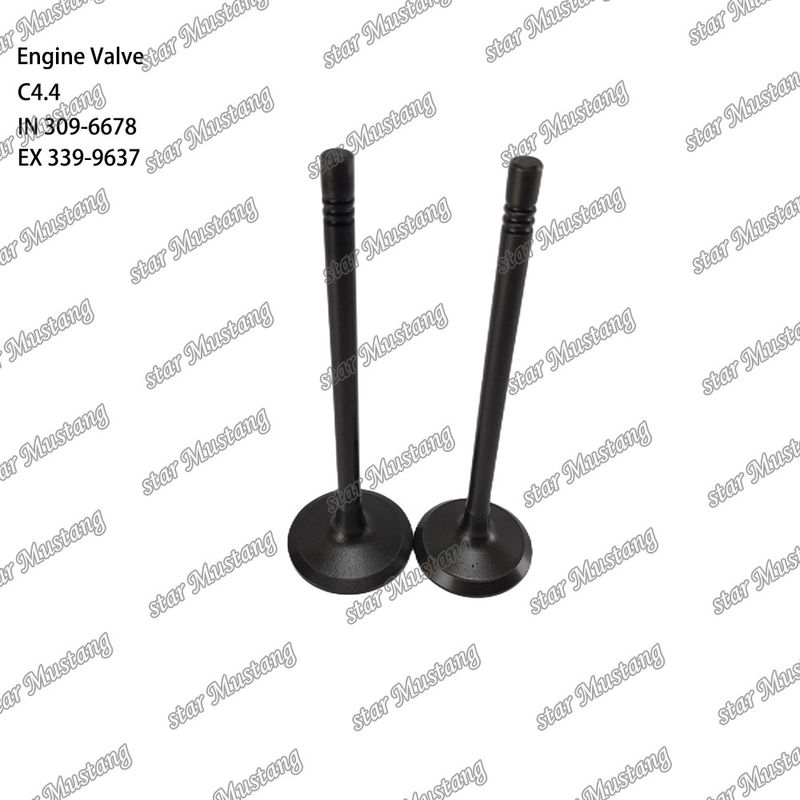 Klep Mesin Diesel Asli C4.4 IN 309-6678 EX 339-9637 untuk Bagian Caterpillar