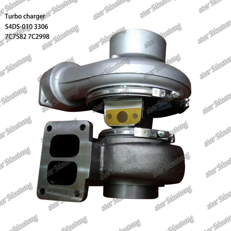 Turbocharger S4DS-010 3306 7C7582 7C2998 Bagian mesin dengan struktur integral dan 6 bulan