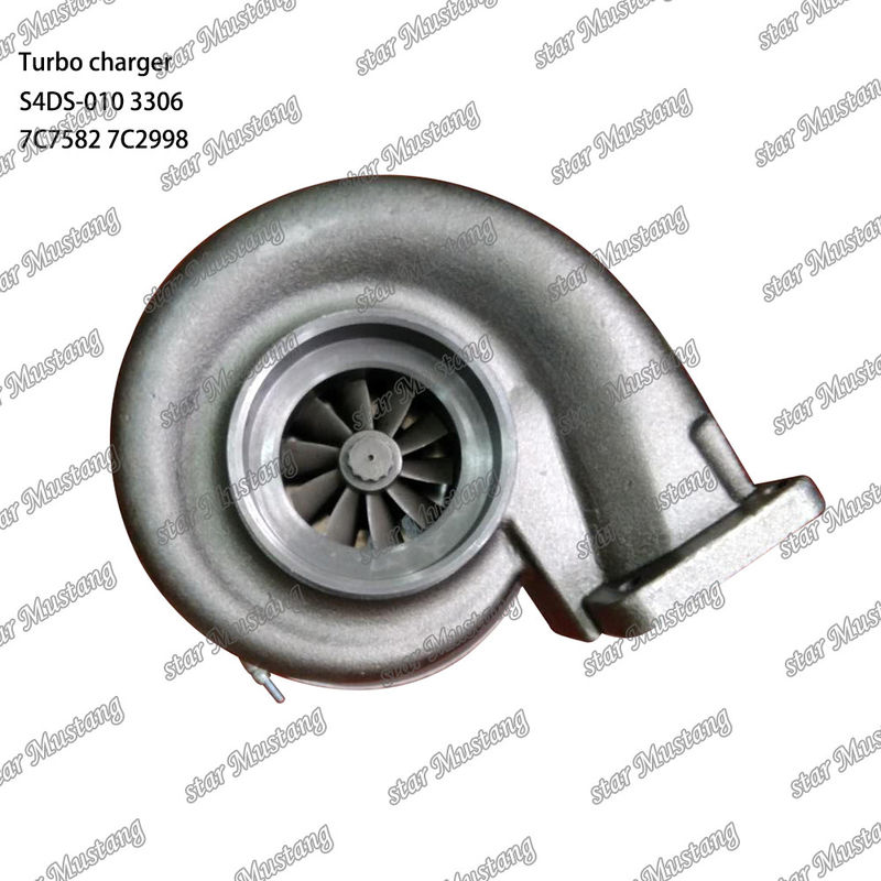 Turbocharger S4DS-010 3306 7C7582 7C2998 Bagian mesin dengan struktur integral dan 6 bulan