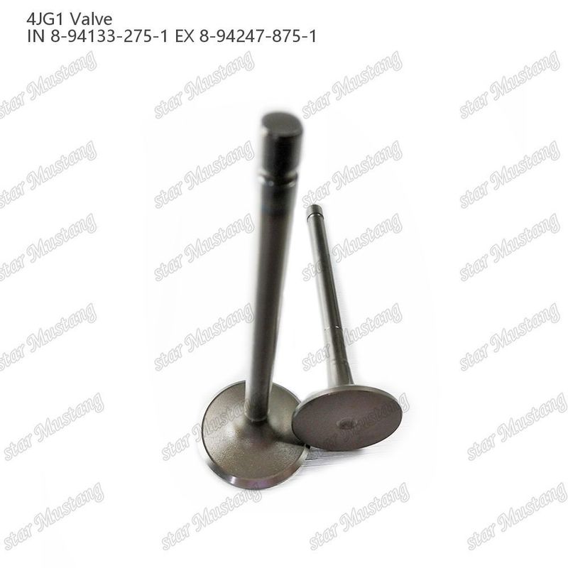 Katup 4JG1 IN 8-94133-275-1 EX 8-94247-875-1 Untuk suku cadang mesin Isuzu