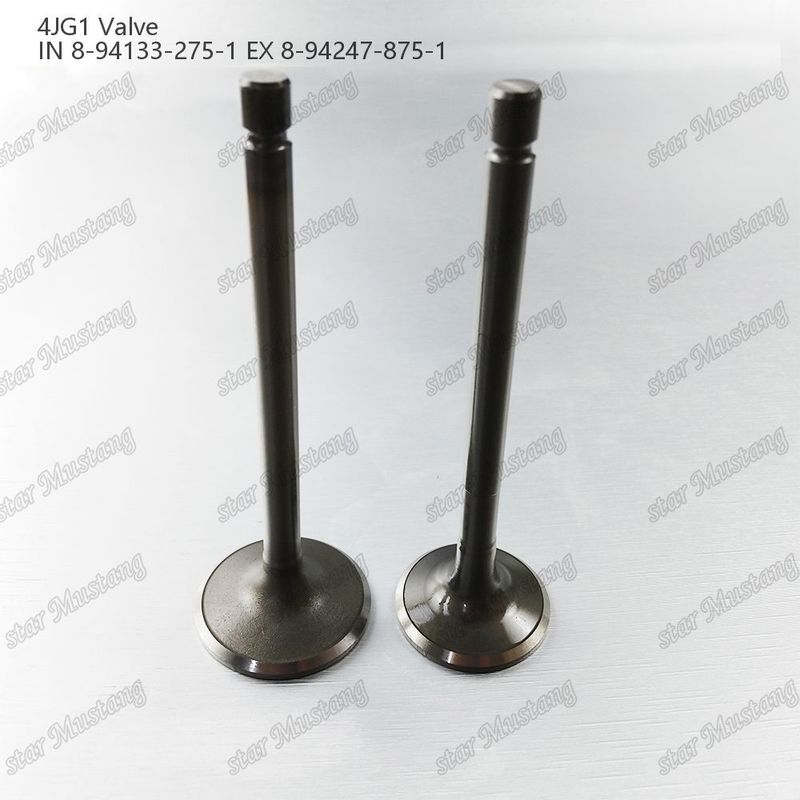 Katup 4JG1 IN 8-94133-275-1 EX 8-94247-875-1 Untuk suku cadang mesin Isuzu