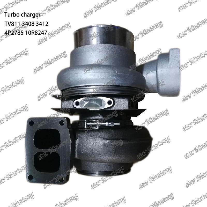 Turbocharger TV811 3408 3412 4P2785 10R8247 Bagian mesin dengan struktur integral dan 6 bulan