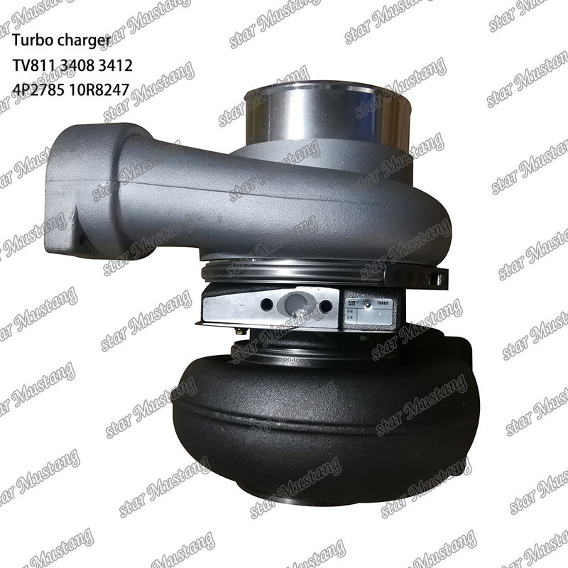 Turbocharger TV811 3408 3412 4P2785 10R8247 Bagian mesin dengan struktur integral dan 6 bulan