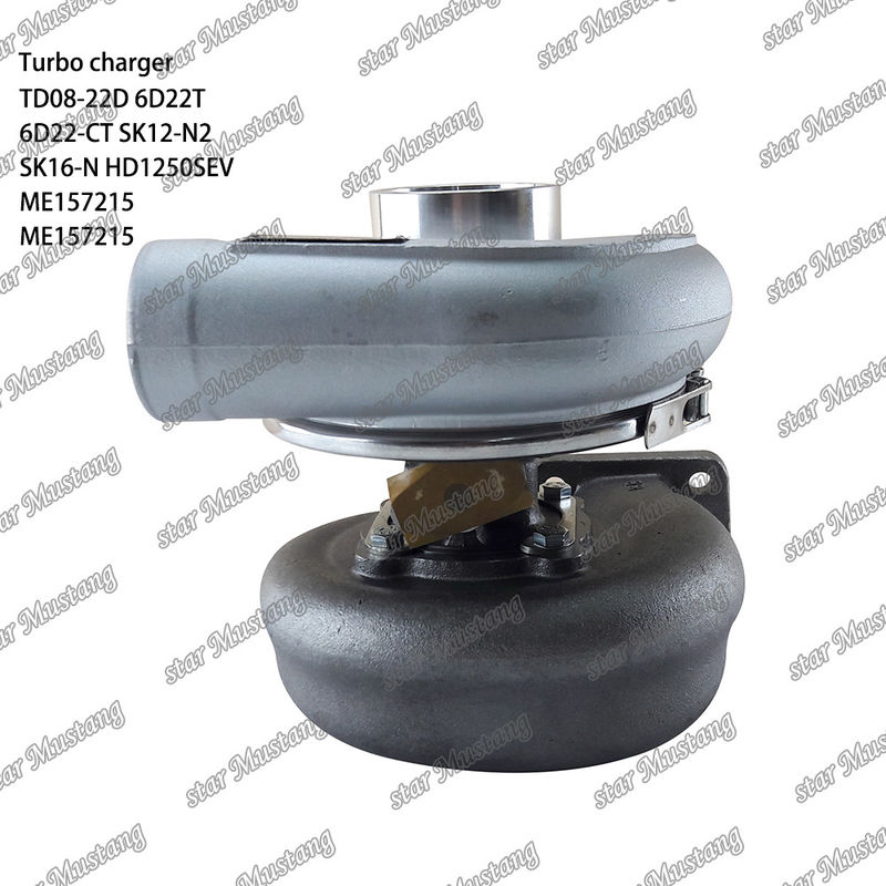 TD08-22D 6D22T 6D22-CT SK12-N2 SK16-N HD1250SEV Turbo Charger ME157215 ME157215 Untuk Mesin Mitsubishi