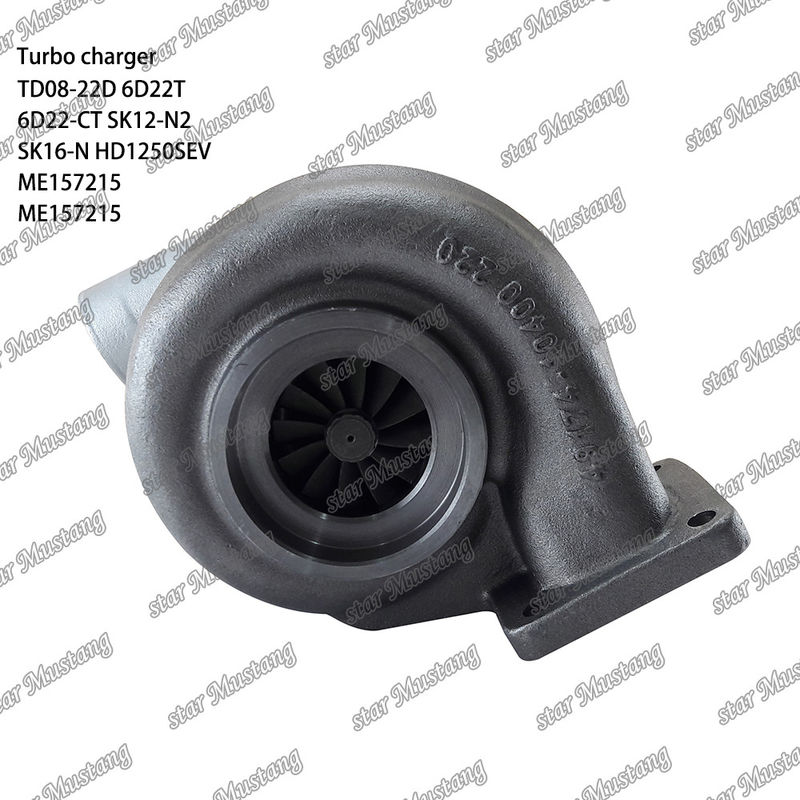 TD08-22D 6D22T 6D22-CT SK12-N2 SK16-N HD1250SEV Turbo Charger ME157215 ME157215 Untuk Mesin Mitsubishi