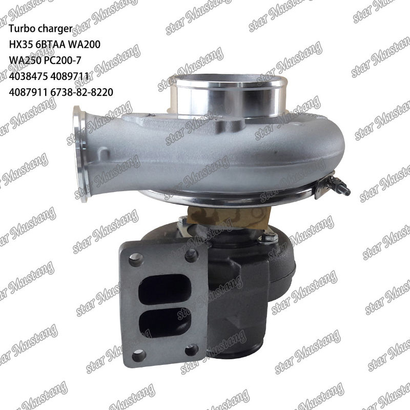 Turbocharger Struktur Integral HX35 6BTAA WA200 WA250 PC200-7 4038475 4089711 4087911 6738-82-8220 Bagian Mesin