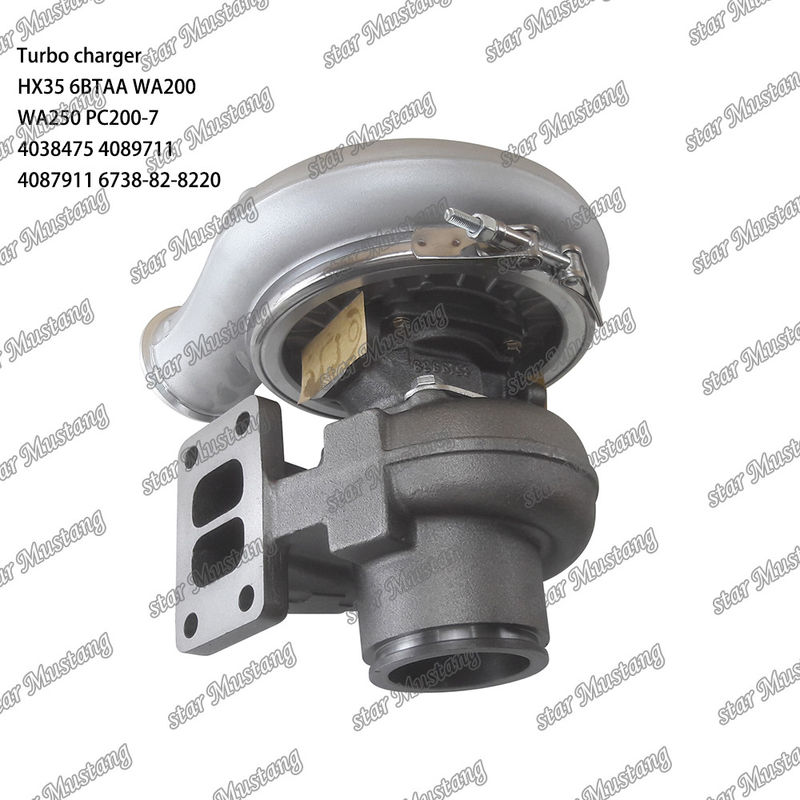 Turbocharger Struktur Integral HX35 6BTAA WA200 WA250 PC200-7 4038475 4089711 4087911 6738-82-8220 Bagian Mesin