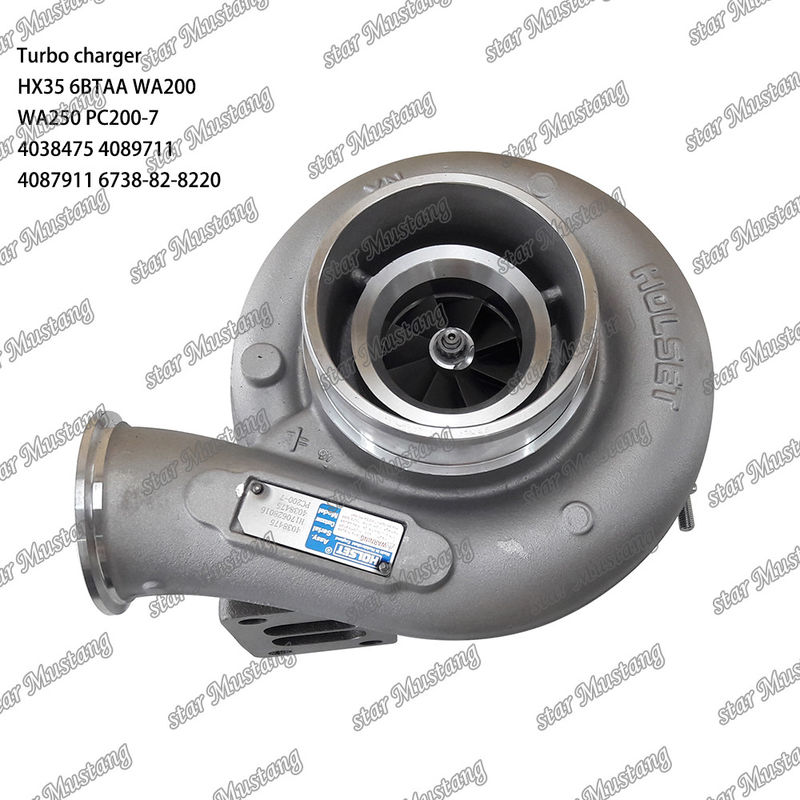 Turbocharger Struktur Integral HX35 6BTAA WA200 WA250 PC200-7 4038475 4089711 4087911 6738-82-8220 Bagian Mesin