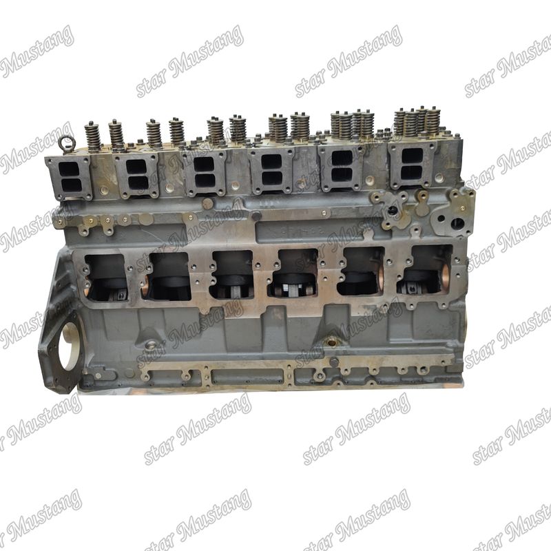 Bagian mesin blok pendek SA6D125E-2-A dengan struktur integral dan 6 bulan