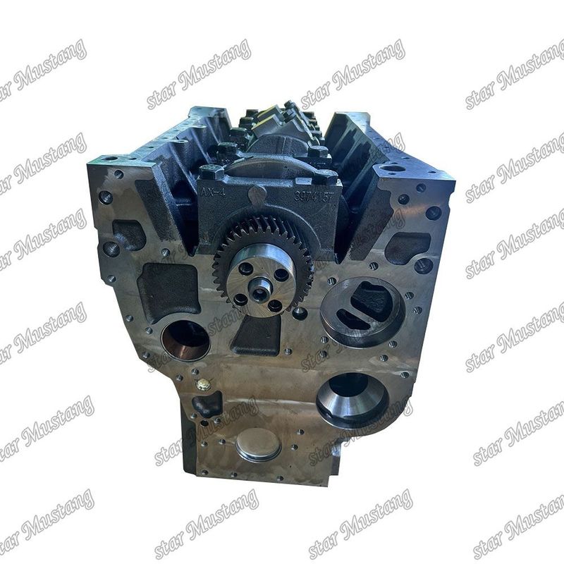 Blok pendek 4D102 4BT 6731-21-1010 3903920 Bagian mesin dengan struktur integral dan 6 bulan