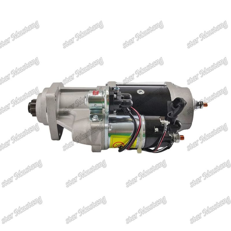 QSB6.7 R290-9 Motor starter motor 24V 10T 7.5KW Untuk suku cadang mesin CUMMINS
