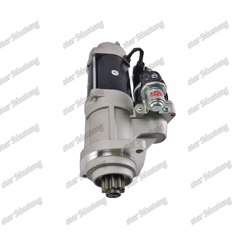 QSB6.7 R290-9 Motor starter motor 24V 10T 7.5KW Untuk suku cadang mesin CUMMINS