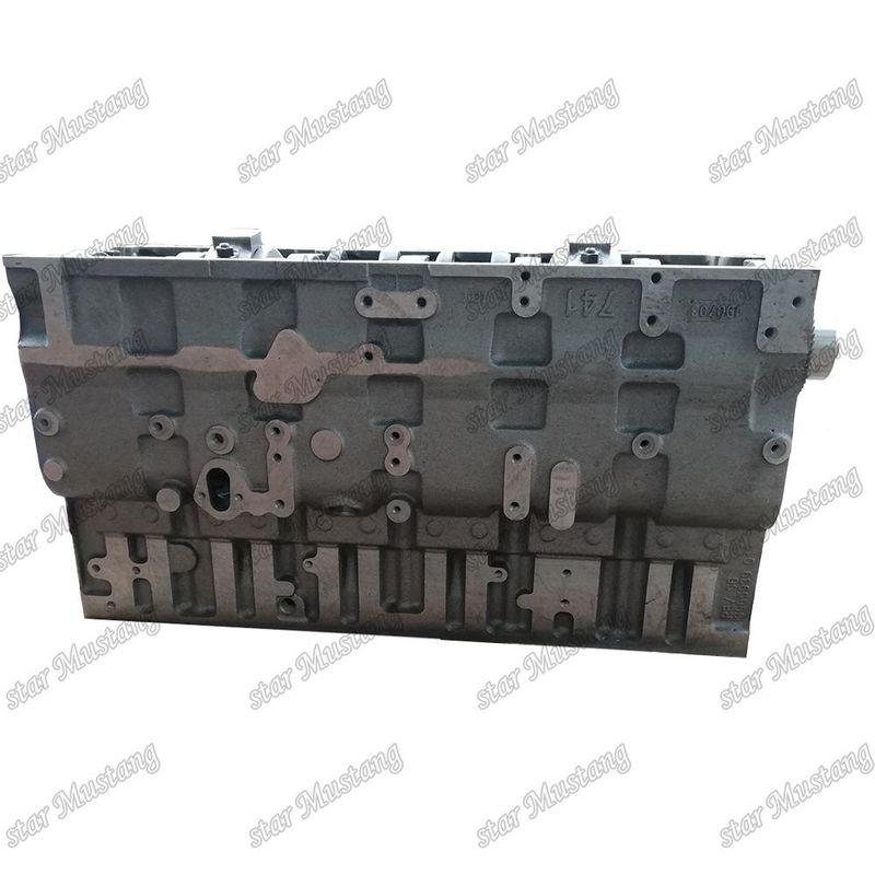 Blok pendek 6CT 6D114 6741-21-1190 5260561 Bagian mesin dengan struktur integral dan 6 bulan