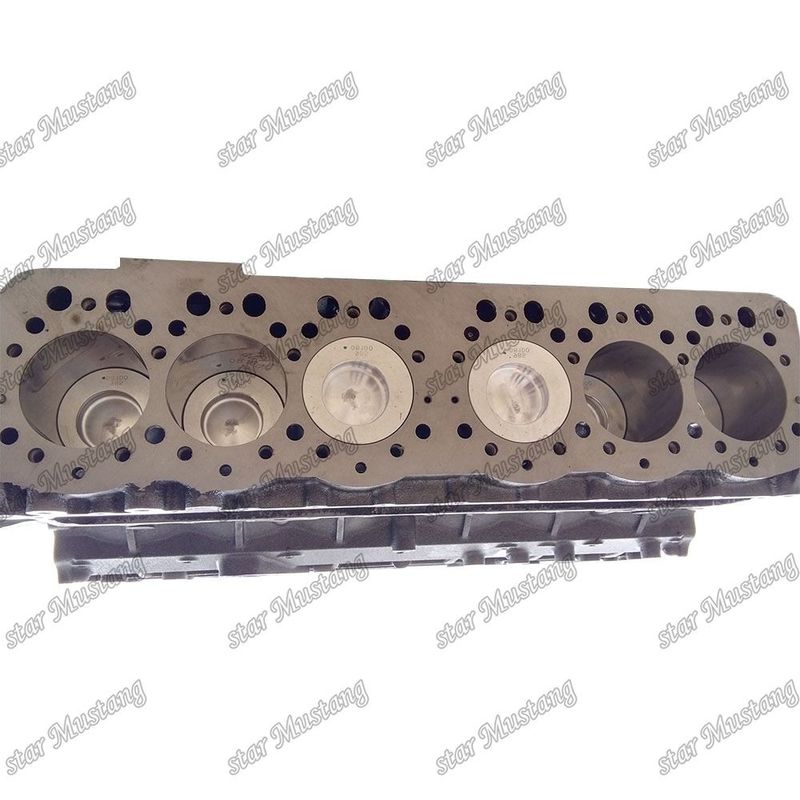 Struktur integral blok pendek S6K 5I7613 34307-01010 Bagian mesin diesel untuk kinerja dan 6 bulan