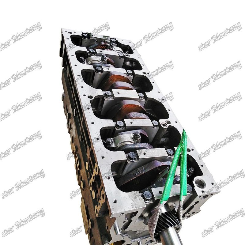 Struktur integral blok pendek S6K 5I7613 34307-01010 Bagian mesin diesel untuk kinerja dan 6 bulan