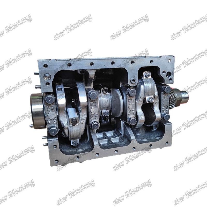 Bagian mesin blok pendek SA6D125E-2-A dengan struktur integral dan 6 bulan