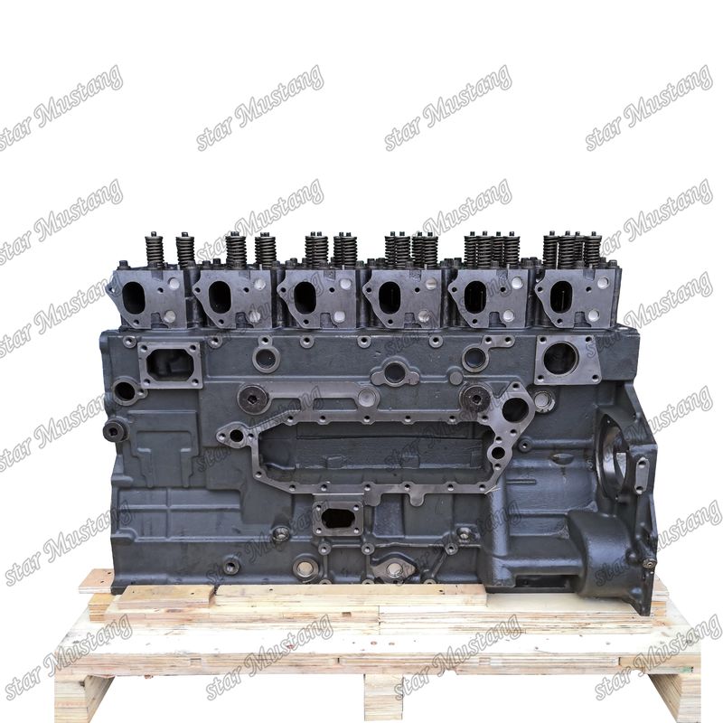 Blok pendek PC400-6 6D125 Bagian mesin dengan struktur integral dan 6 bulan