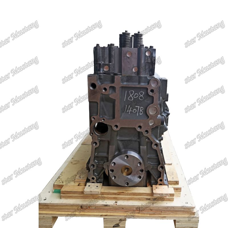 Blok pendek PC400-6 6D125 Bagian mesin dengan struktur integral dan 6 bulan