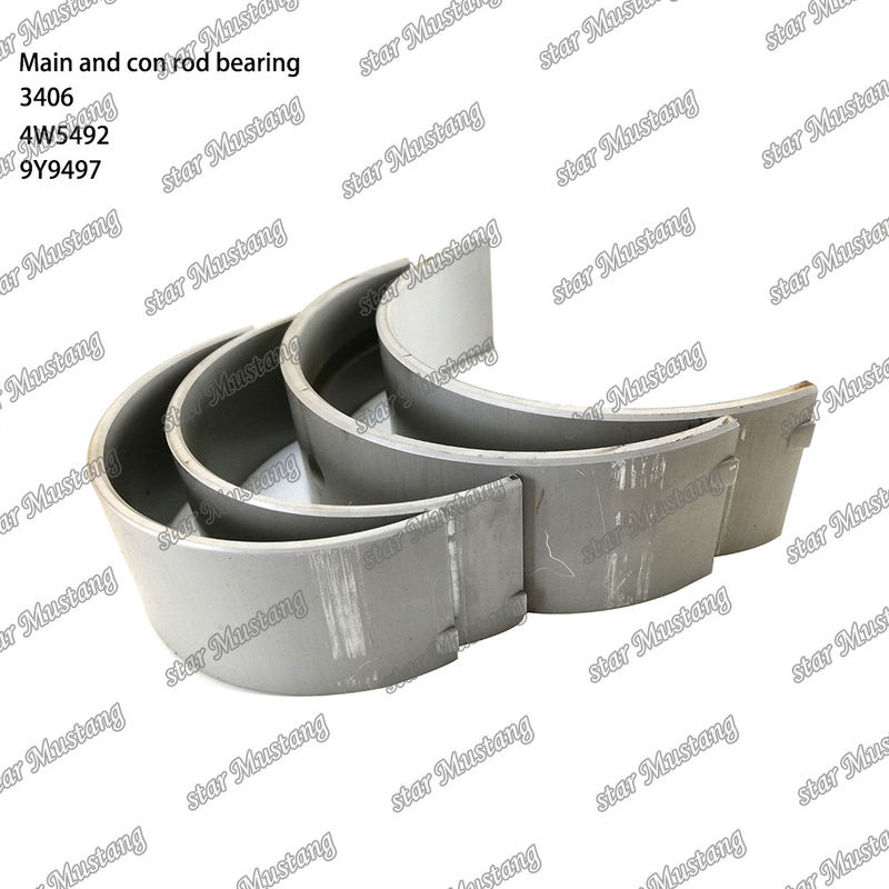 Main dan Con Rod Bearing 3406 STD Cocok untuk suku cadang mesin Caterpillar