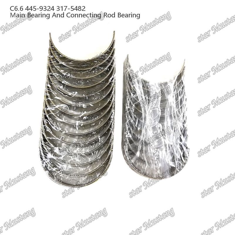 Bantalan Utama Dan Bantalan Con Rod C6.6 STD 445-9324 317-5482 Cocok untuk suku cadang mesin Caterpillar